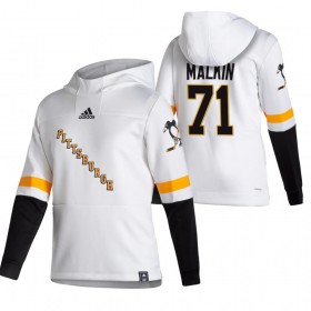 Pittsburgh Penguins Evgeni Malkin 71 2020-21 Reverse Retro Hoodie Sawyer - Mannen